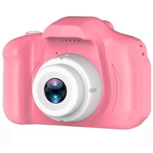Caméra digital pour enfants K1 Version améliorée 600mAh Rose