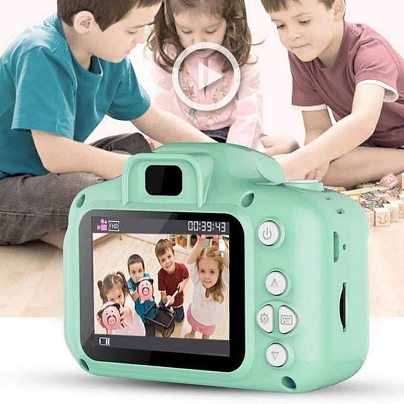 Câmera Digital Infantil K1 Versão Atualizada 600mAh Verde - Item2