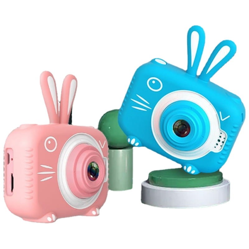 Caméra Digital Pour Enfants K3 Design Lapin Bleu - Ítem2