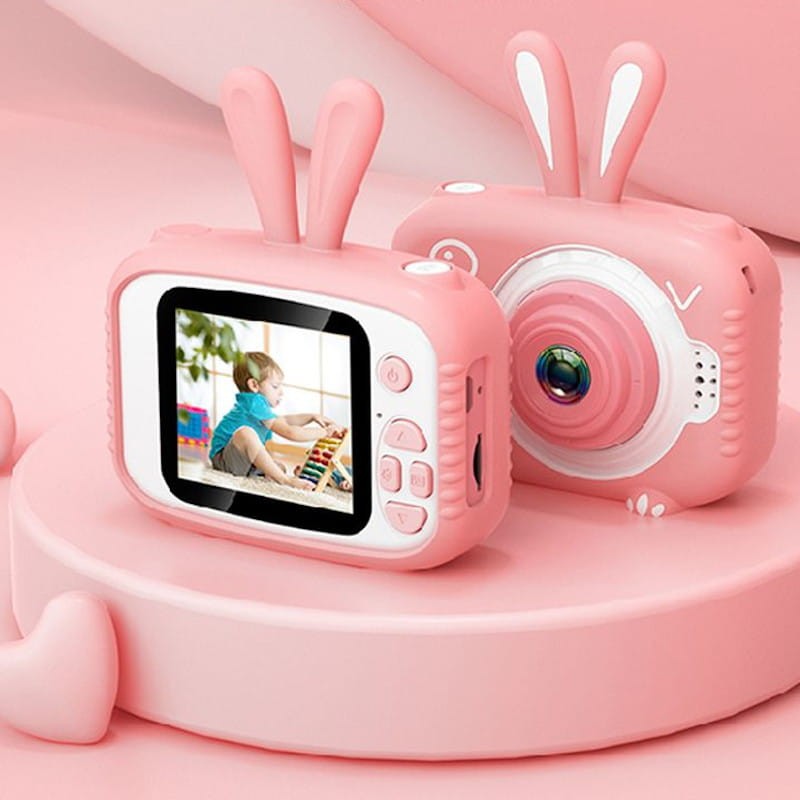 Caméra Digital Pour Enfants K3 Design Lapin Rose - Ítem2