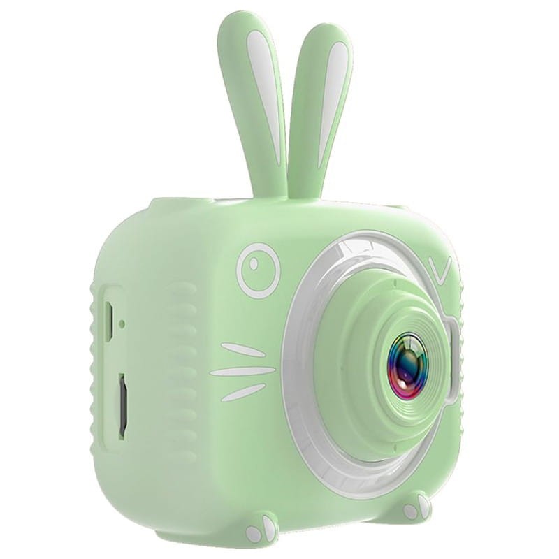 Cámara Digital Para Niños K3 Diseño Conejo Verde - Ítem