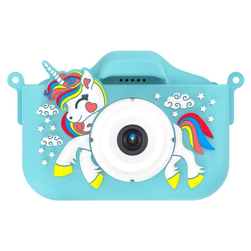 Appareil photo 1080p pour enfants, appareil photo licorne pour