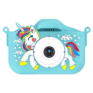 X10S Blue Unicorn - Câmera digital para crianças