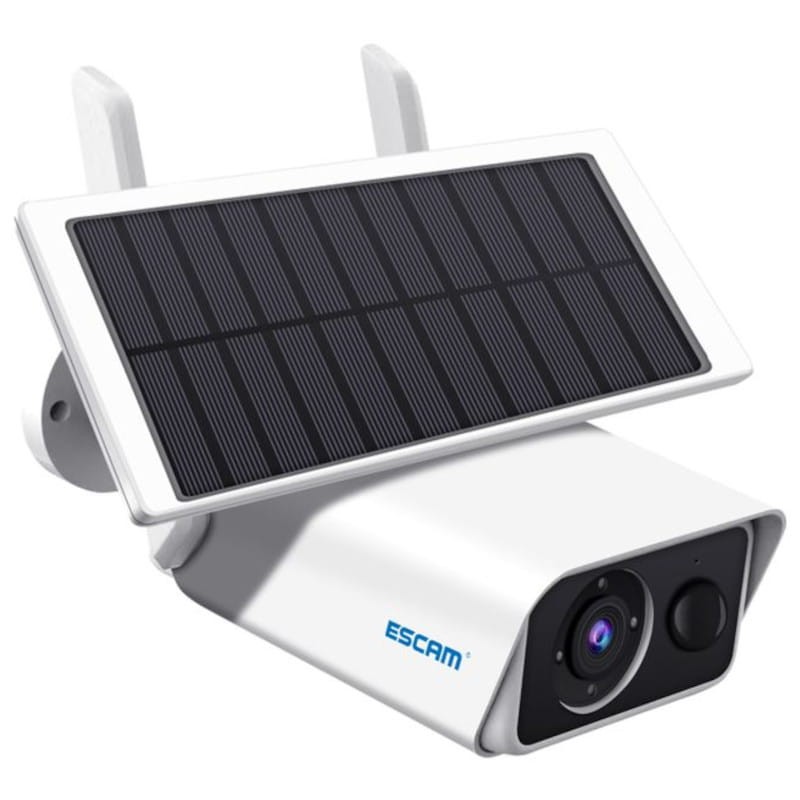 Cámara de seguridad IP Escam QF180 Solar 3MP Wifi Blanco - Ítem