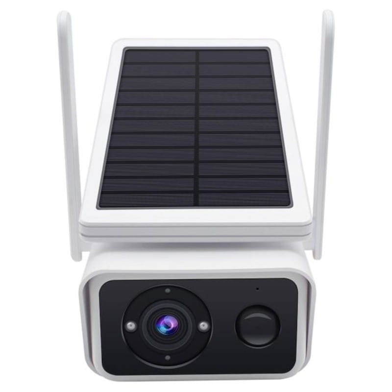 Câmera de segurança IP Escam QF180 Solar 3MP Wifi Branco - Item1