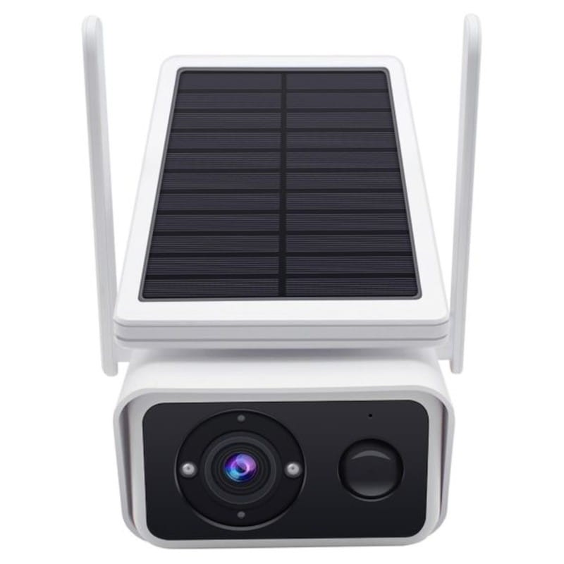 Cámara de seguridad IP Escam QF180 Solar 3MP Wifi Blanco - Ítem1