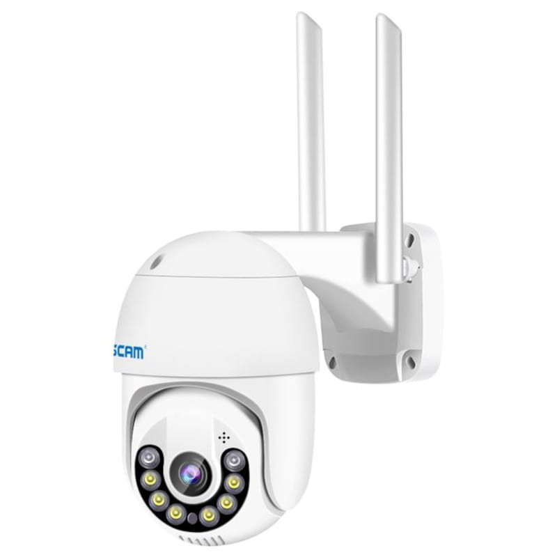 Cámara de seguridad IP Escam QF800 4k 8MP Wifi Blanco - Ítem