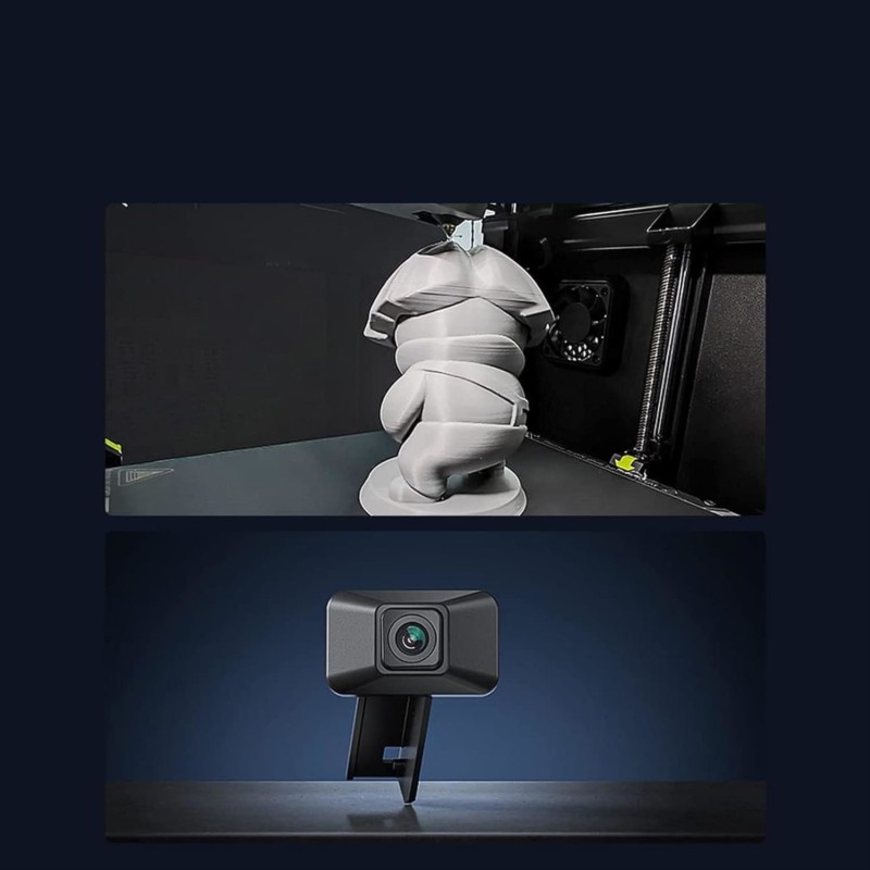 Caméra AI pour l'imprimante K1/K1 Max 3D Series Pour la visualisation en temps réel et en timelapse, qualité HD et AI - Ítem6