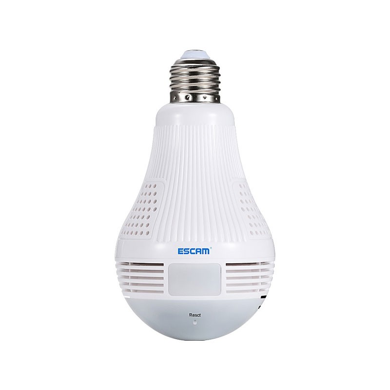 Comprar Cámara IP Bombilla LED 360 Grados Escam QP136 - PowerPlanet