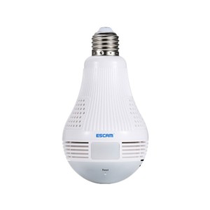 Câmara IP Lâmpada LED 360 Graus Escam QP136