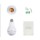 IP Camera LED Bulb 360 Degrees Escam QP136 - Item5