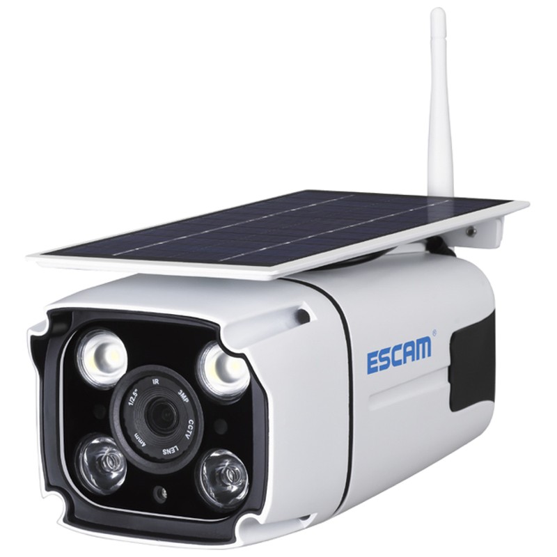 Caméra IP ESCAM QF260 Wifi Panneau solaire 4000 mAh - Ítem