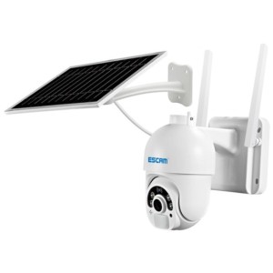 Câmera IP Escam QF250 Solar 1080p 355º Wifi