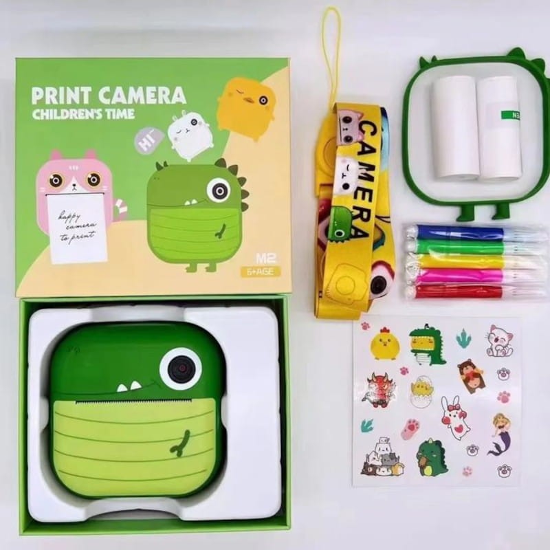 Cámara M2 Instantánea Verde - Cámara Para Niños - Ítem1