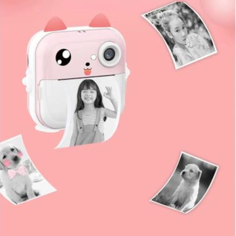 Appareil photo Q5 Impression Photo Rose - Appareil photo pour enfants - Ítem5
