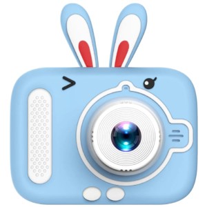 Câmera X900 Coelho Azul - Câmera digital para crianças