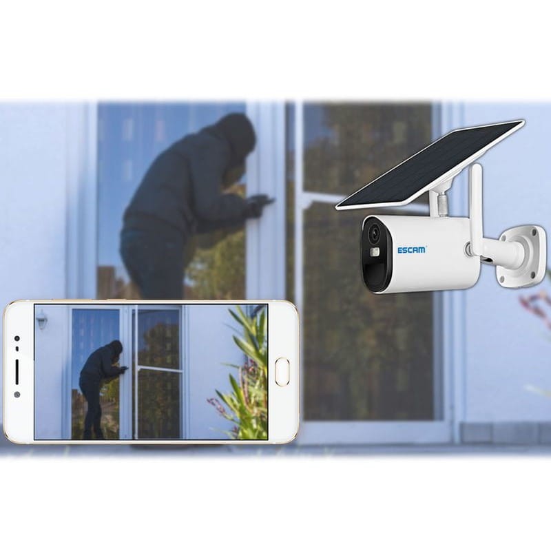 Câmera de segurança IP Escam QF290 Solar 1080p Wifi - Classe B Refurbished - Item5