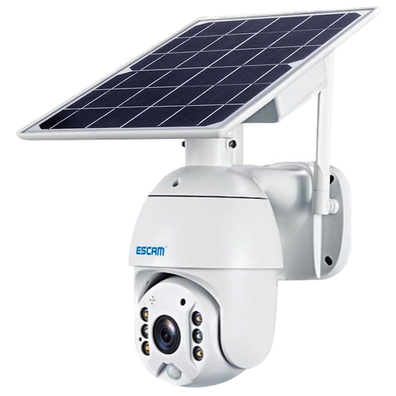 Cámara de seguridad IP Escam QF480 Solar 1080p 355º 4G/LTE - Clase B Reacondicionado - Ítem