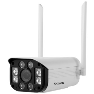 Cámara de Seguridad SriHome SH031B FullHD+ Zoom 5X Blanco