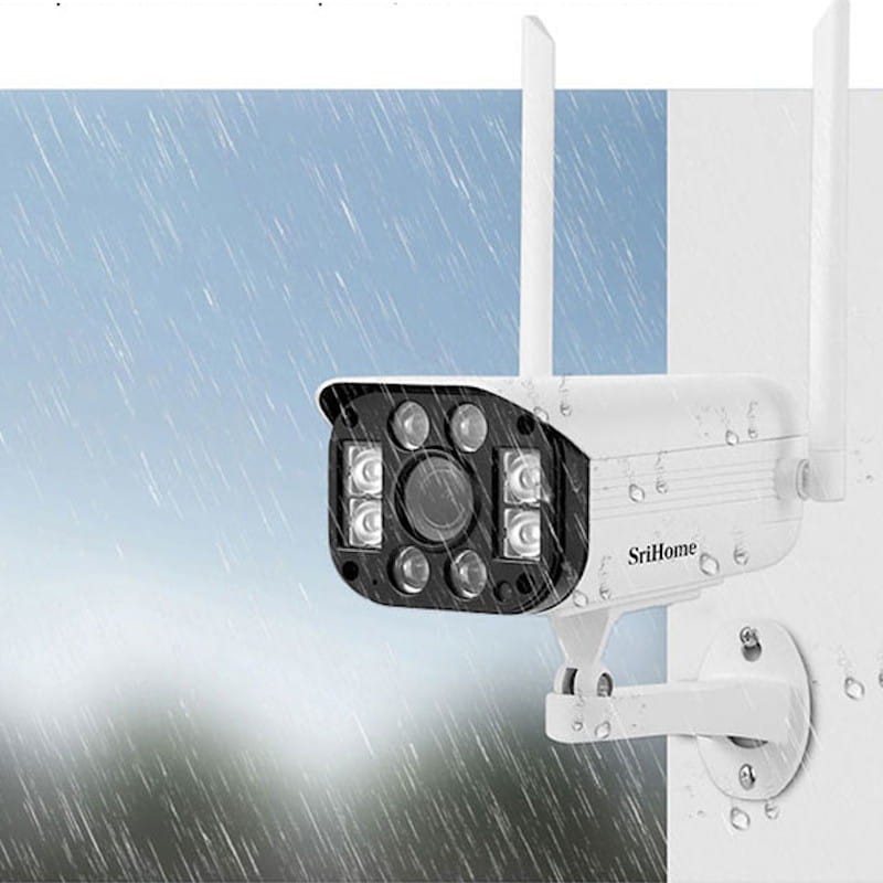 Caméra de sécurité SriHome SH031B FullHD+ Zoom 5X Blanc - Ítem2