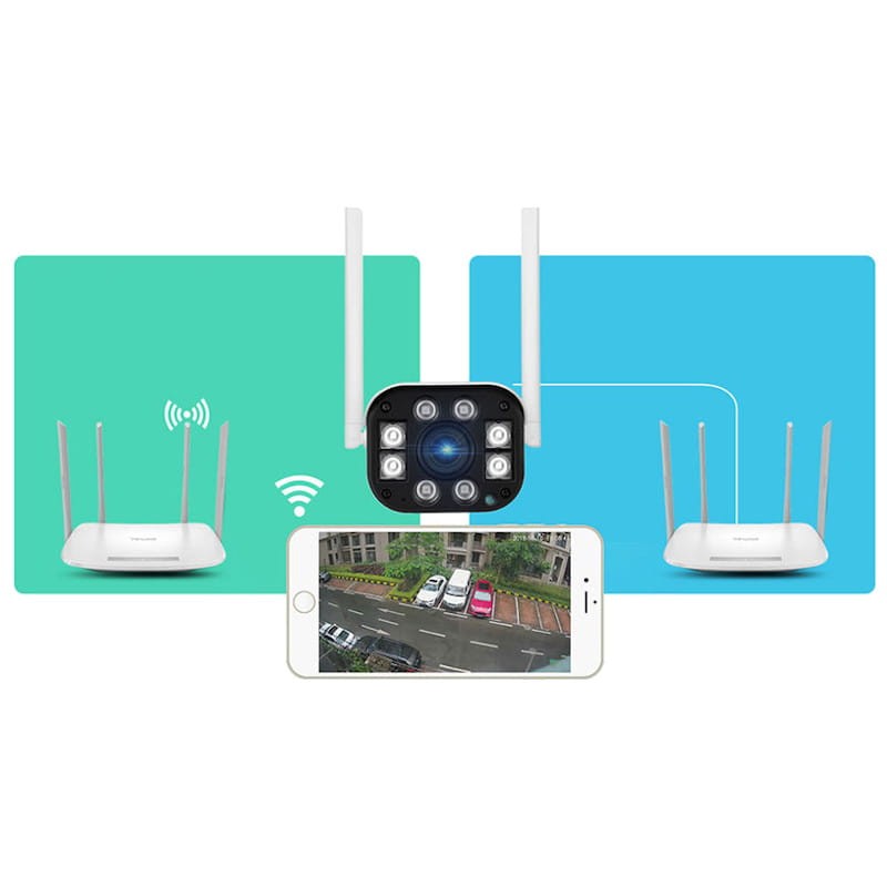 Cámara de Seguridad SriHome SH031-E 4G/LTE FullHD+ 60º Blanco - Ítem4