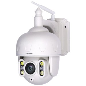 Caméra de Sécurité Sricam SH028E Zoom 5x 4G LTE Blanc
