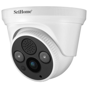 Caméra de Sécurité Sricam SH030B 3MP PoE Blanche