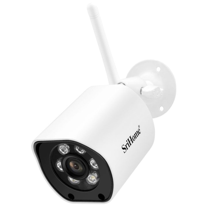 Caméra de Sécurité Sricam SH034B 5MP Blanche PoE - Ítem
