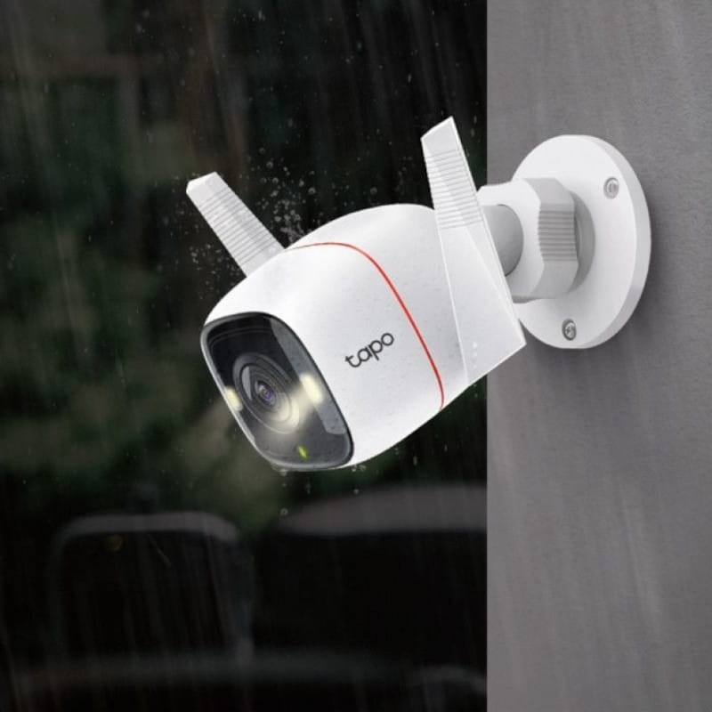 Cámara de vigilancia IP - Tapo C200 TP-LINK, Función de visión nocturna,  Blanco