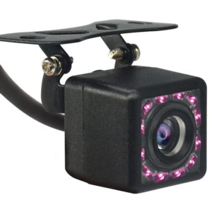 Câmera de visão traseira do carro 12-IR HD Infrared Visão Noturna + Cabos