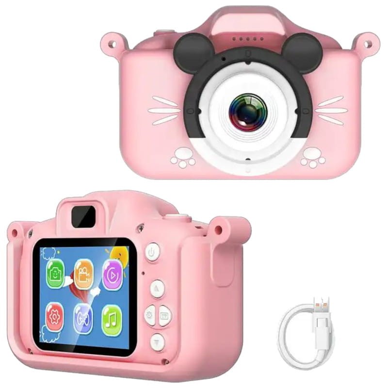 Appareil photo pour enfants X6S/H3 Rose - Appareil photo numérique pour enfants - Ítem1