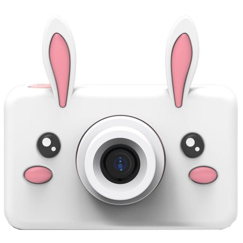 Camara Infantil Conejo Azul - Cámara Digital Para Niños Forma De Conejo Azul