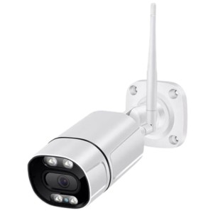 Cámara de Seguridad Zemismart QJ17 Outdoor FullHD Alexa Show Blanco