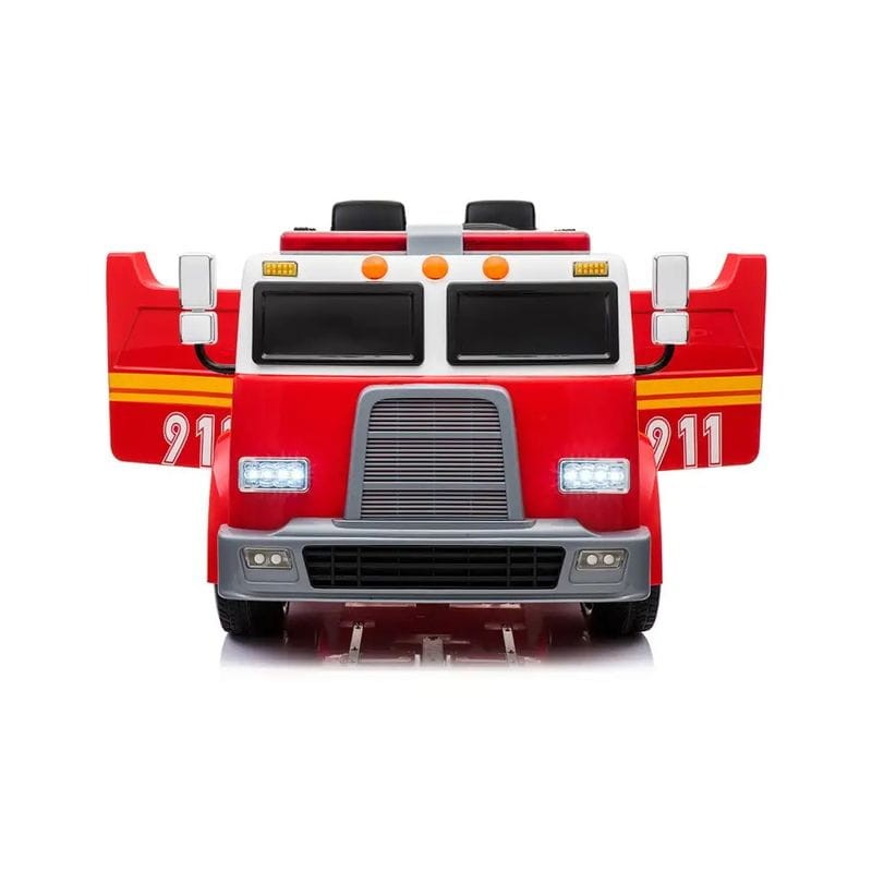 Camion de pompiers Biplace RESCUE 24V Rouge - Voiture électrique pour enfants - Ítem5