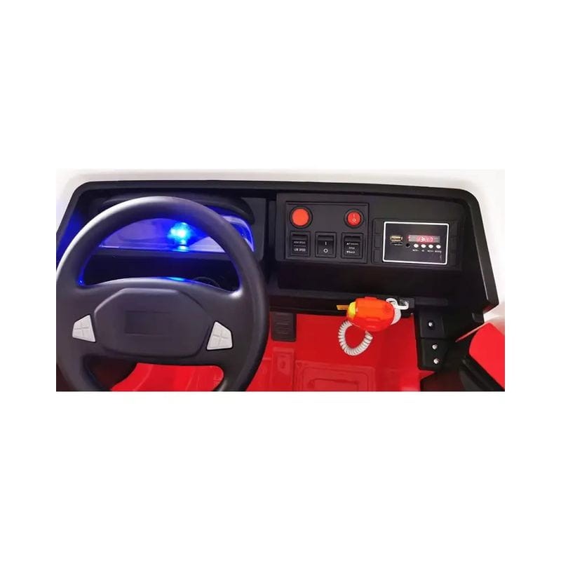 Camion de pompiers Biplace RESCUE 24V Rouge - Voiture électrique pour enfants - Ítem7