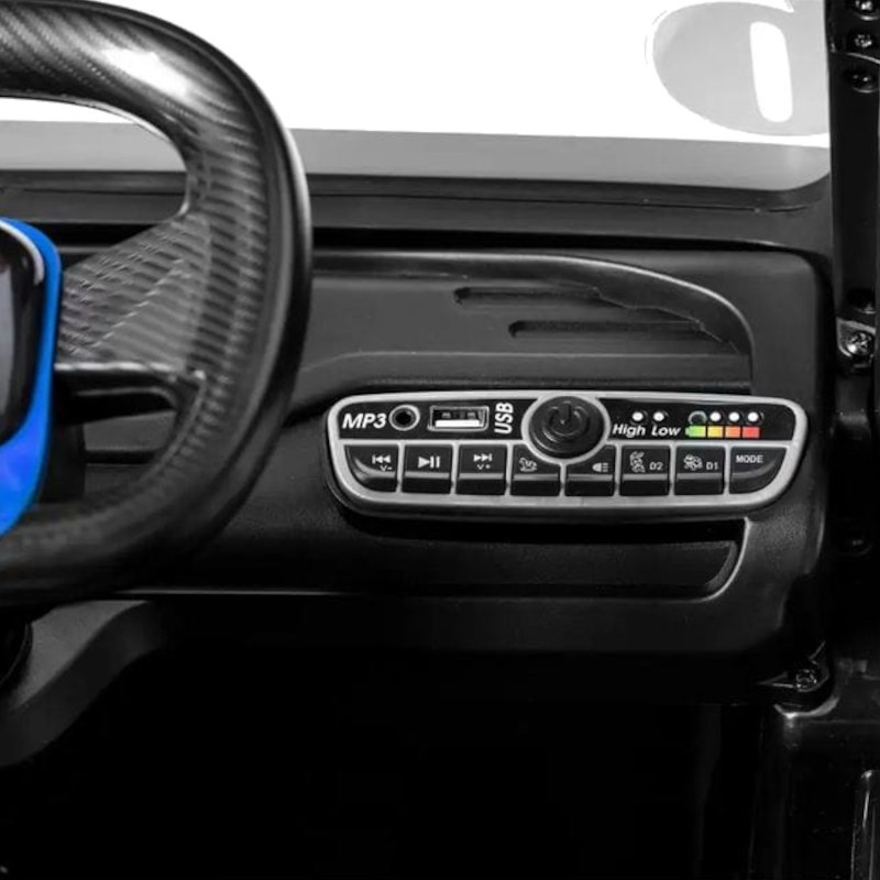 Camión Mercedes MB AXOR 12V Azul - Coche eléctrico para niños - Ítem11