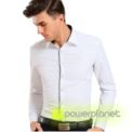 Camisa Basic Manga Larga Blanco - Hombre - Ítem