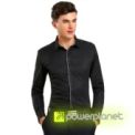 Camisa Basic Manga Comprida Preto - Homen - Item