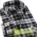 Camisa Charts Cinza e Preto - Homen - Item
