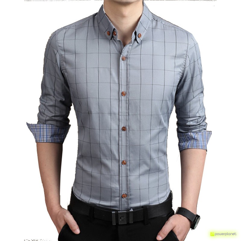 Camisa Good Line Cinza - Homen
