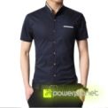 Camisa Slim Line Basic Preto - Homen - Item
