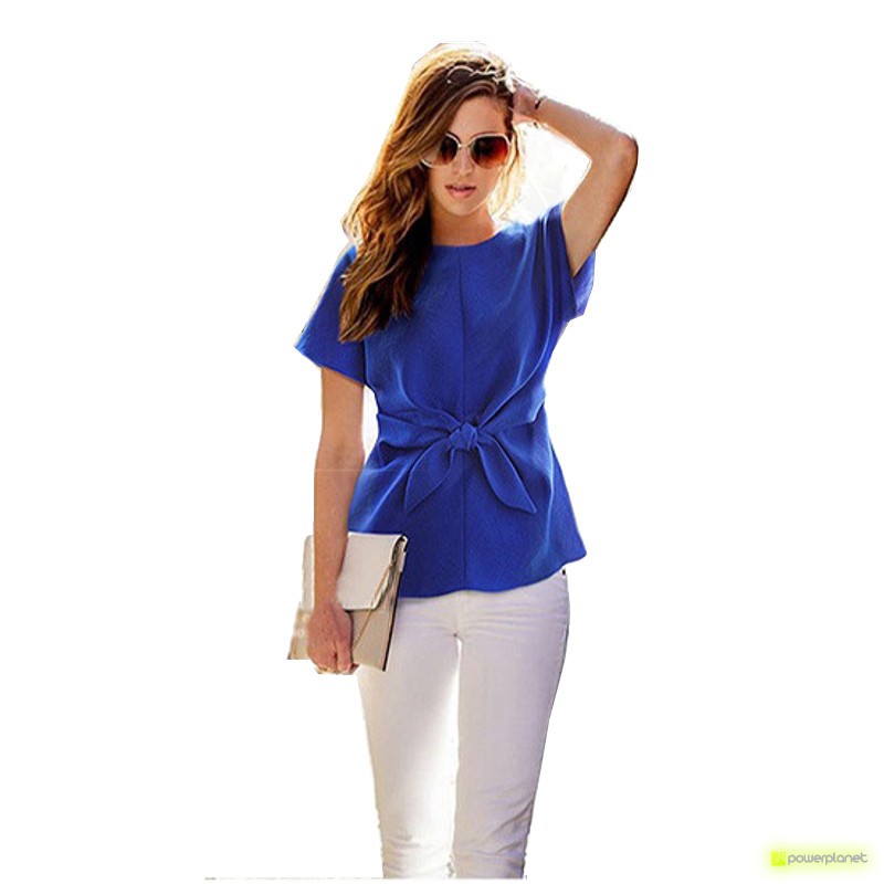 Camisa Azul Crazy Loop