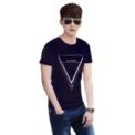 Camiseta Azul Marino Fresh Triangle - Ítem