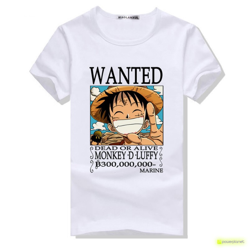 Camiseta Luffy Wanted