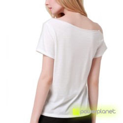 Camisa Print LOVE Branca - Item3