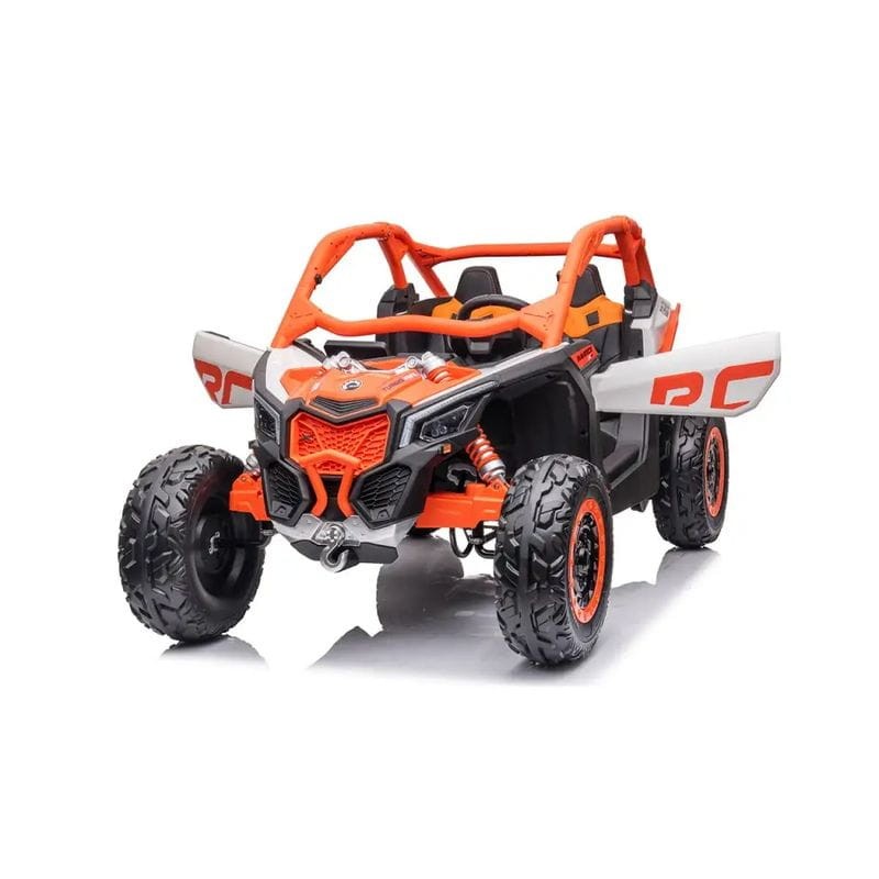 Can AM Maverick UTV Buggy XXL 24V Pantalla MP4 Naranja - Coche eléctrico para niños - Ítem1