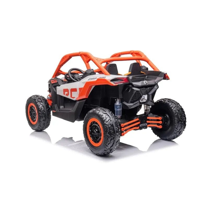 Can AM Maverick UTV Buggy XXL 24V Pantalla MP4 Naranja - Coche eléctrico para niños - Ítem4