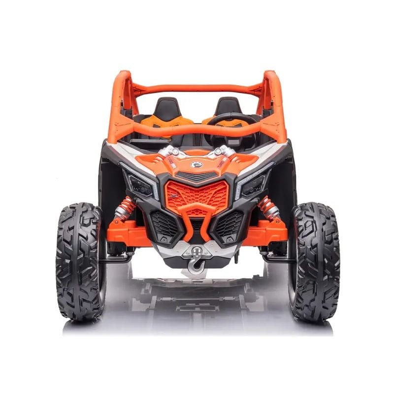 Can AM Maverick UTV Buggy XXL 24V Pantalla MP4 Naranja - Coche eléctrico para niños - Ítem5