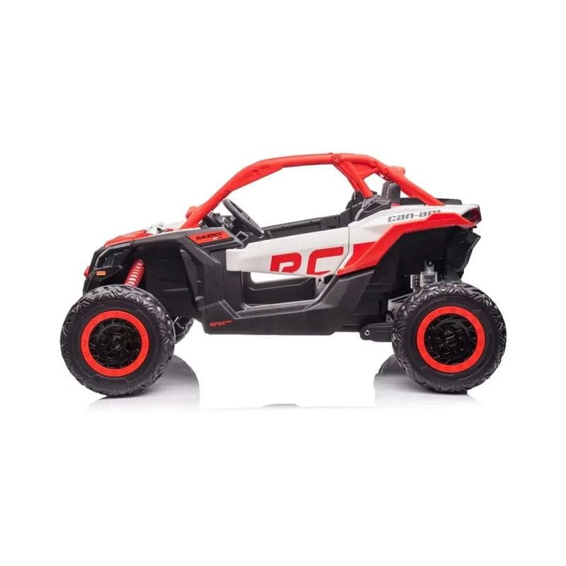 Can AM Maverick UTV Buggy XXL 24V Display MP4 Rouge - Voiture électrique pour enfants - Ítem2