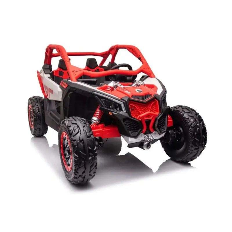 Can AM Maverick UTV Buggy XXL 24V Display MP4 Rouge - Voiture électrique pour enfants - Ítem3